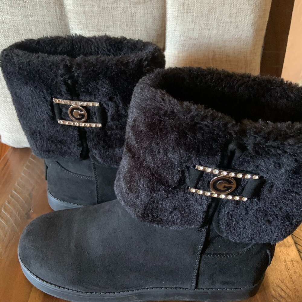 Gbg by Guess Women's Black Ankle Boots